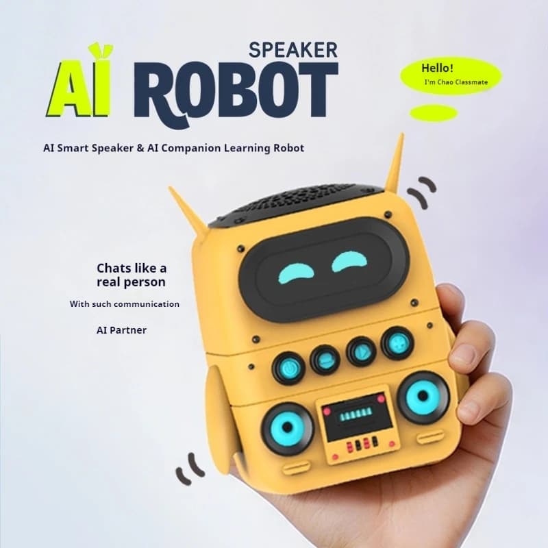 Głośnik-robot AI z dużym modelem językowym – przenośny towarzysz do nauki
