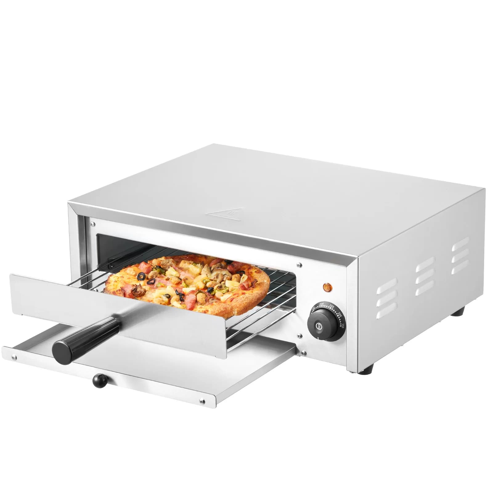 Piekarnik elektryczny do pizzy Succebuy 1500 W – nablatowy, stal nierdzewna