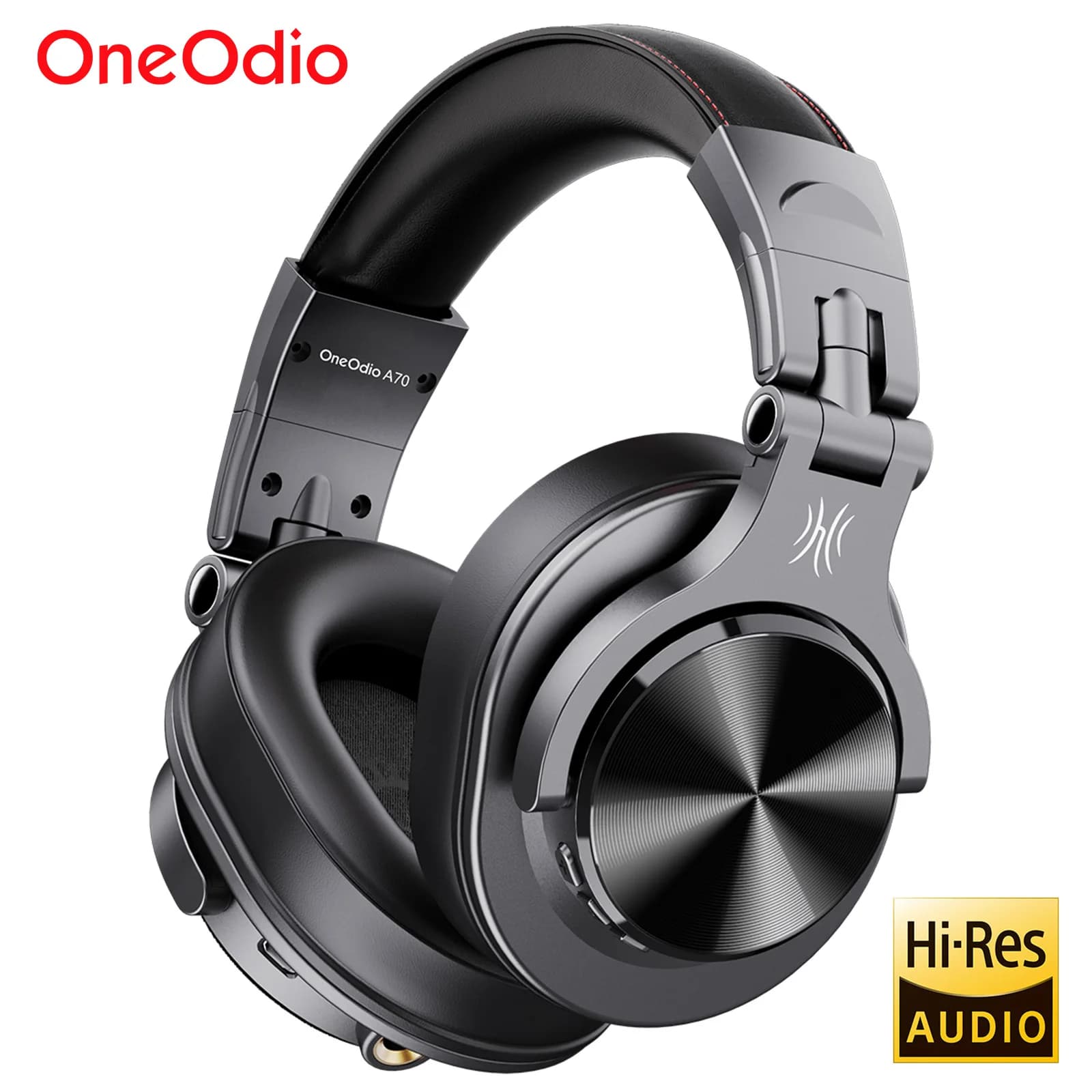 Słuchawki Bluetooth Oneodio Fusion A70 Hi-Res Audio Over Ear Bezprzewodowe Słuchawki Nauszne 72H Profesjonalne Słuchawki Studyjne Monitorowe DJ HiFi