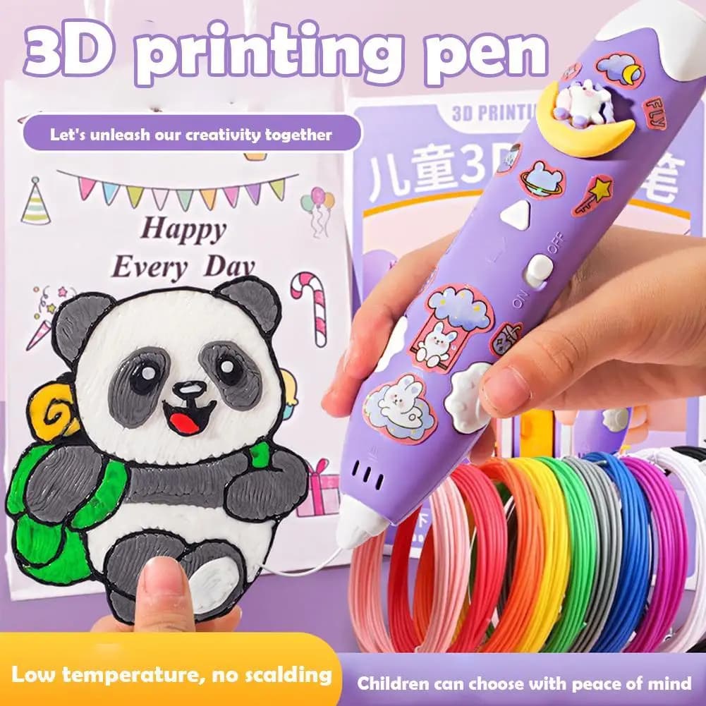 Długopis do druku 3D DIY – bezpieczny, niskotemperaturowy